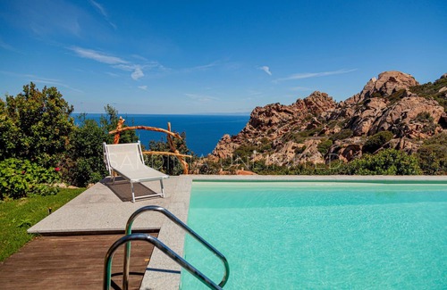 Costa Paradiso Villa | Villa Corallo: with fantastic private pool and breathtaking view.