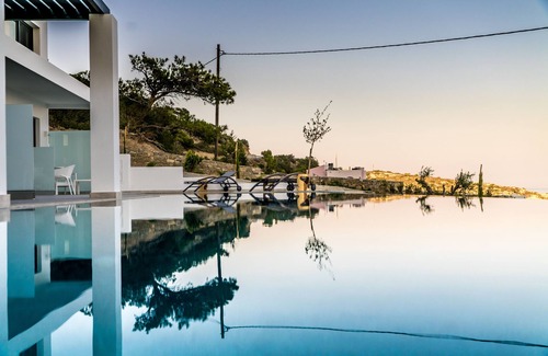 Koutsounari Apartment | Villa Daniela Apartments with pool and seaview