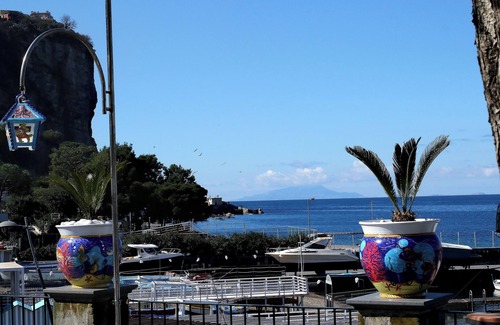 Pogerola Villa | Villa de Luca - terrace with jacuzzi by the sea