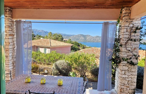 Saint-Florent Villa | Villa de Standing vue Panoramique Saint-florent