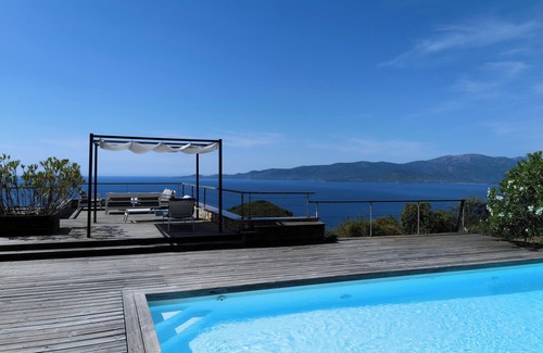 Calcatoggio Villa | VILLA DESIGN - SAGONE GOLF SEA VIEW - SWIMMING POOL PROMOTION June Jul