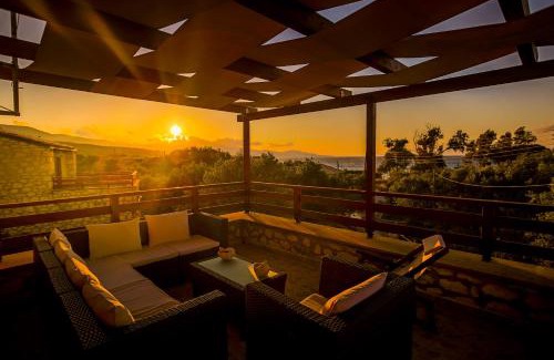 Psarou Villa | Villa Diamante -Seafront Stone Villa for 5 with Stunning Sunset Views By Villa Mana Gers