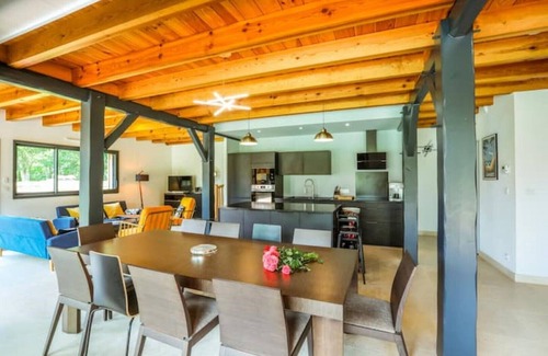 Saint-Paul-en-Born Villa | Villa du Born 4 Piscine Chauffée x 10 Personnes
