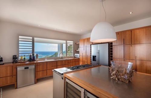 Quartier Lorient Villa | Villa Eclipse | Ocean View - Located in Tropical Vitet with Private Pool