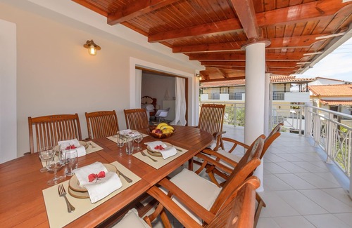 Alikanas Villa | Villa Eleni-2nd Floor Maisonette with Ocean panorama terrace for up to 8 people