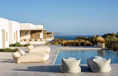 Paros Villa | Villa Elia, superb 5-bedroom house with sea views