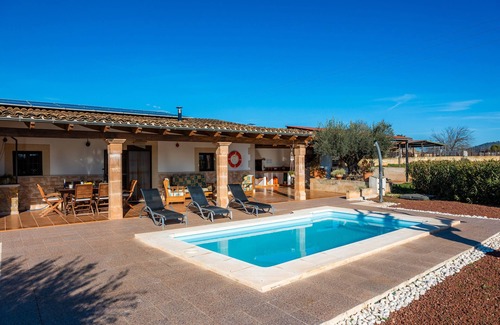 Inca Villa | Villa 'Els Ametlers' with Mountain View, Wi-Fi and Air Conditioning