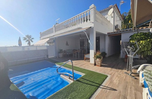 San Juan de los Terreros House | Villa private pool sea view at 300m 1 a 7 pax san Juan terreros