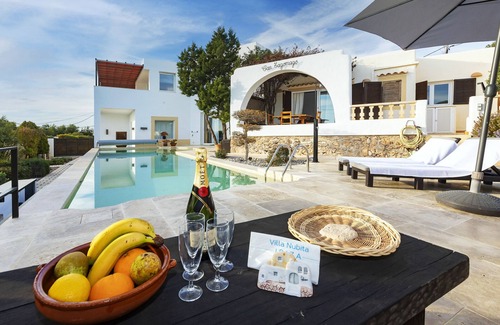 Cala Comte Villa | Villa Nubita with breathtaking views of the sea and Es Vedra