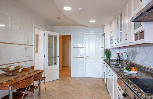 Alcanada Ski Chalet | Villa FARO for 8 in front of the sea in Alcanada with swimming pool