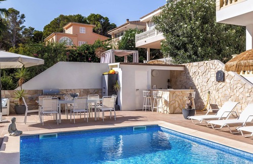 Provensals Villa | Villa Felicidad with Sea View, Wi-Fi, A/C, Pool, Garden, Terrace & Balcony