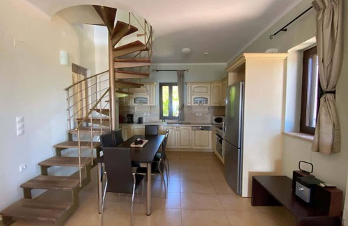 Spanokhorion House | Villa Filira Two-Storey Sea View Retreat