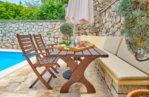 Apraos Villa | Villa Fotini with private heated pool Imerolia Kassiopi