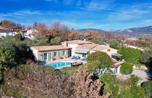 Saint-Cezaire-sur-Siagne House | Villa DE Reve , VUE Panoramique