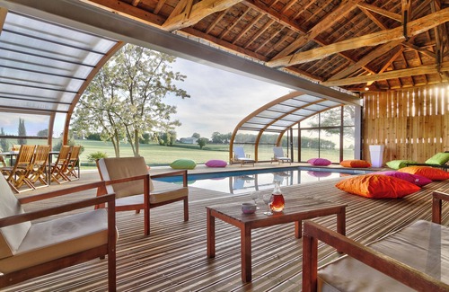Lussan House | Villa Gasconne - Air-conditioned and heated pool