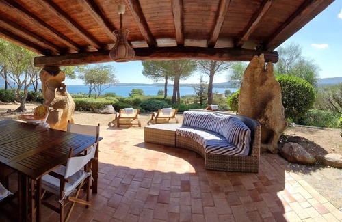 Porto Istana Villa | Villa Gaviel, private descent to lonely beach, scenic P. Istana, wifi