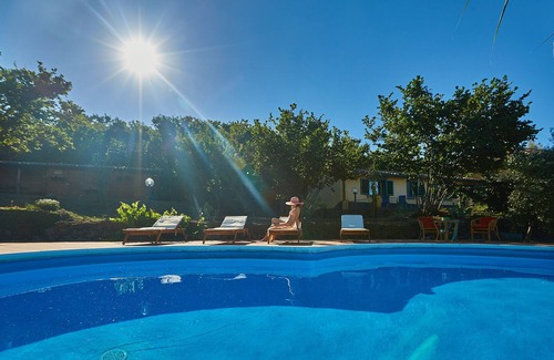 Sant'Alfio Villa | Villa Gialla - Villa with private pool and fantastic sea view and Etna volcano.