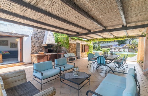 San Teodoro Villa | Villa Ginepro with Private Pool, Sea View, 2 Terraces, Wi-Fi & Air Conditioning