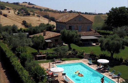 Fermo Villa | Villa Grazia and dependance (total: 14 beds) in the hills with swimming pool
