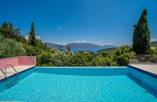 Tselendata Villa | Villa Helios 3-Bedroom with Private Pool, sea view. Just 5 Minutes from Fiskardo