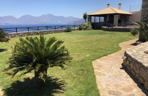Agios Nikolaos Villa | Villa Hestia, Spacious Villa with panoramic sea view