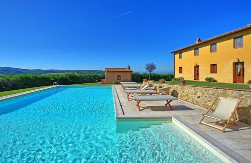 San Gimignano Villa | Villa Il Caggio - Villa with pool near san Gimignano in Tuscany