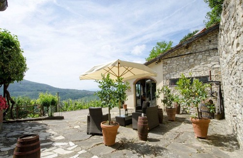 Pelago House | Villa in Pelago with Pool near Beach