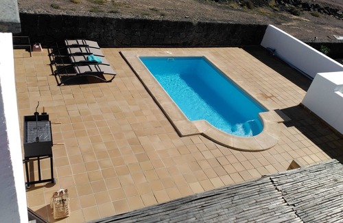 Playa Blanca Villa | VILLA IN PLAYA BLANCA, PRIVATE and Heated POOL, A/C, 2 BED ROOMS