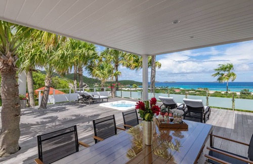Morne Criquet Villa | Villa in St Jean - Spectacular view of the bay - Very private - 4 bedrooms
