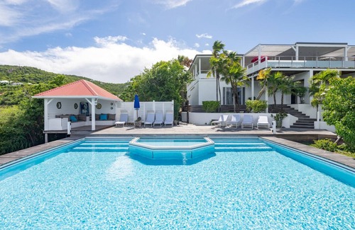 Morne Criquet Villa | Villa in St Jean - Spectacular view of the bay - Very private - 4 bedrooms