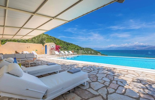 Apraos Villa | Villa Irida - Large Villa Ideal For Families with Grand Views & Children's Pool