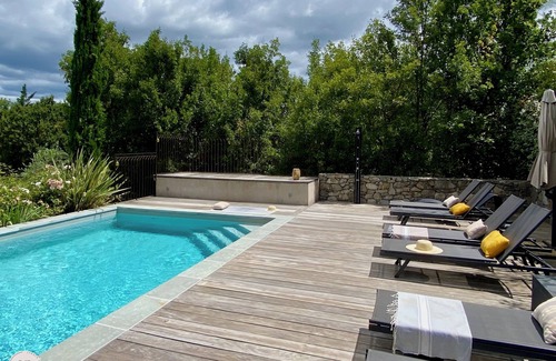 Les Vans Villa | VILLA JARDIN SUD *Charming house with private pool and Mediterranean garden