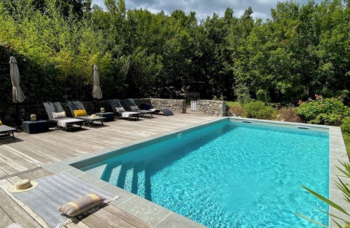 Les Vans Villa | VILLA JARDIN SUD *Charming house with private pool and Mediterranean garden