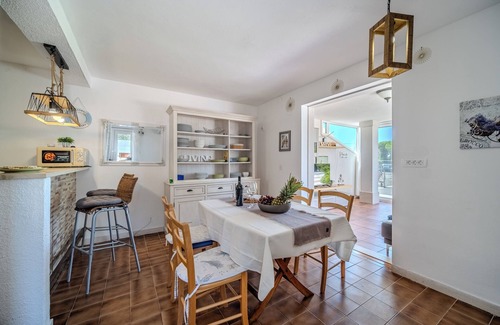 Cove Makarac (Milna) Villa | Villa Julia with a private heated pool and hot tub, ideal for large groups
