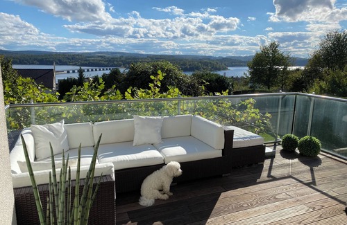 Delecke Villa | Villa Kaja with a fantastic view of Lake Möhne