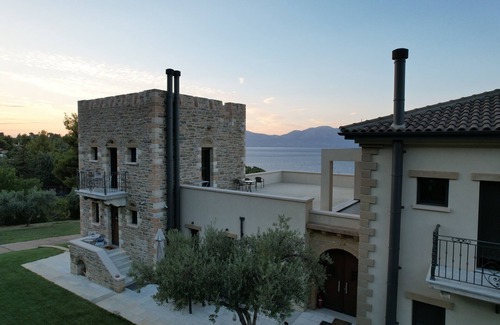 Oropos Villa | Villa Kalamos/Sea View and Pool nearby Athens/Deluxe Villa