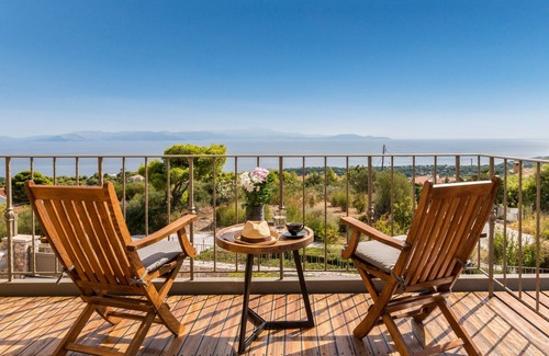 Nea Makri Villa | Villa Kalida, Stunning sea view and Relax!