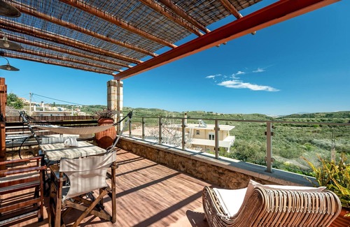 Kamara Kalidonias Villa | Villa Kamara, 2 BD, 2 BA, outdoor jacuzzi, next to nature