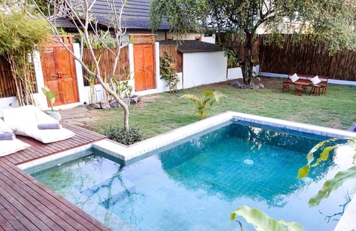 Gili Air Villa | Villa Kayu @ Rimba Villas Private Pool and Garden