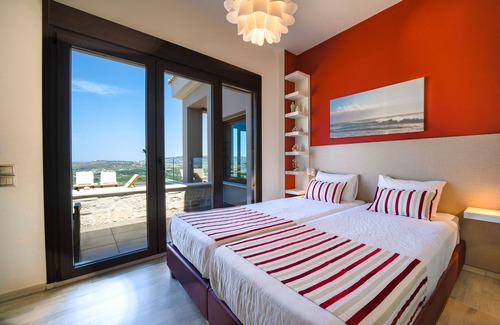 Katochori Villa | Villa Kedria with ocean view