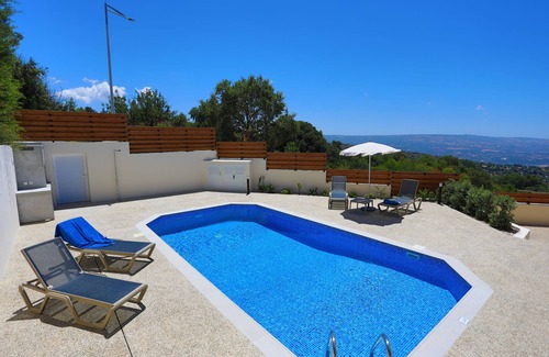 Meladeia Villa | Villa Kerastis: Modern Holiday Villa Rental, Large Pool, Views, WiFi, A/C