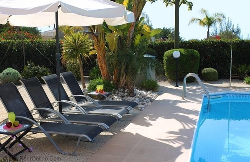Kouklia Villa | Villa Kerrie- Luxury Villa with Secluded Mature Garden, Open Outlook and Sea Views
