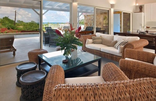 Saint-Jean Villa | Villa Kir Royal | Ocean Front - Located in Tropical Saint Jean with Private Pool