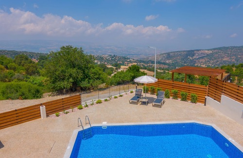 Meladeia Villa | Villa Kition: Cyprus Holiday Rental property, Pool, Views, WiFi, A/C