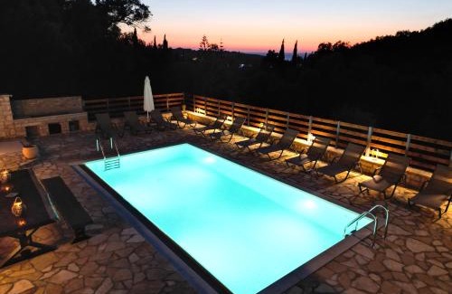 Agios Spyridon Corfu Villa | Villa Kostas-NE Corfu with heated salt swimming pool