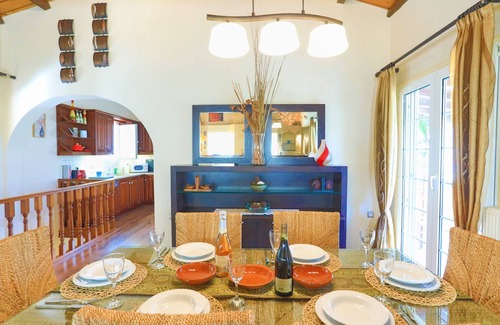 Kato Korakiana Villa | Villa Kristefi, large private pool, spacious grounds, sleeps 8, WiFi, BBQ