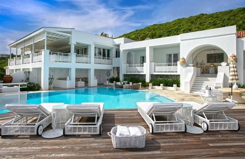 Les Terres Basses Villa | Villa L'Oasis | Beach Front - Located in Fabulous Terres Basses with Private Pool