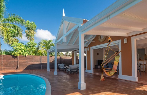Anse des Rochers Villa | Villa La Palmeraie located in a secure residence 5-minute walk from beaches.