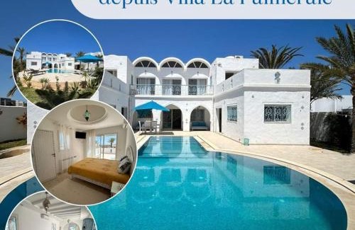 Arkou Villa | Villa La Palmeraie d'Arkou, grande piscine