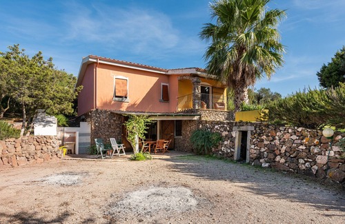 Sant'Antioco Villa | Villa Lilli with Sea View, Private Terrace, Garden & Balcony